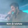 Luan Santana canta 'Escreve aí' no palco do 'Domingão'