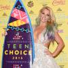 Britney Spears foi um dos destaques do Teen Choice Awards, que aconteceu em Los Angeles, nos Estados Unidos, neste domingo, 16 de agosto de 2015