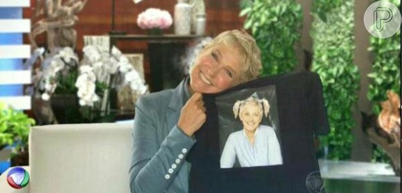 Xuxa disse que era Ellen quem a imitava na entrevista exibida com a americana