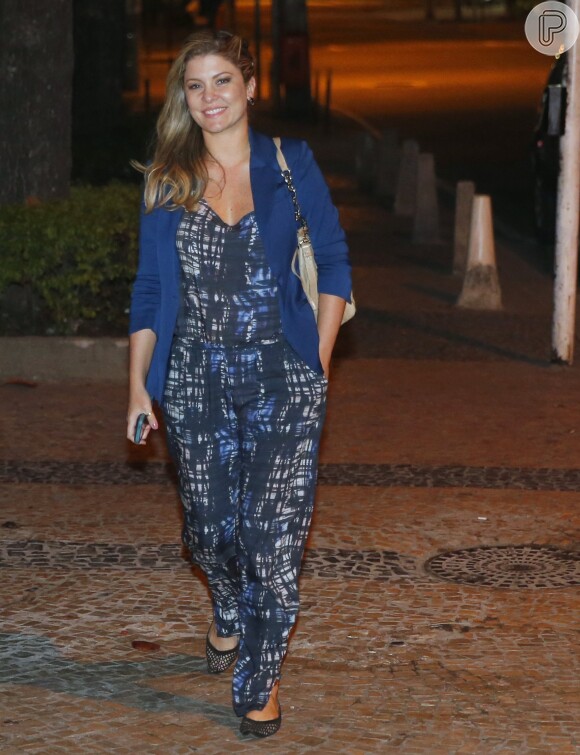 Bárbara Borges também saiu para jantar com Xuxa após estreia da apresentadora na Record
