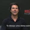 Tom Cruise mandou uma mensagem de boa sorte a Xuxa em troca de um merchan do novo 'Missão Impossível'