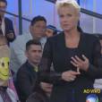 Xuxa brincou com a proibição de contratados da TV Globo participarem de sua atração na TV Record