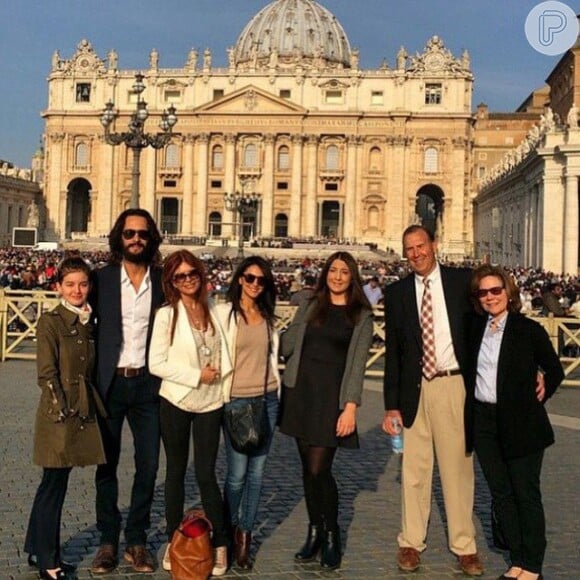 Para se preparar para o personagem bíblico, o ator visitou o Vaticano, em Roma