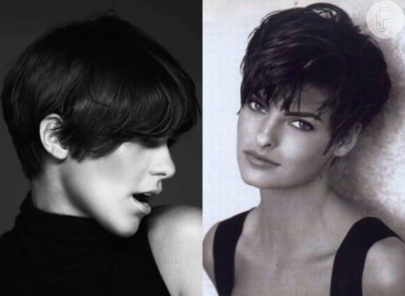 Isabella Santoni mudou o visual e cortou o cabelo com o beauty artist Max Weber. Sua inspiração foi a modelo internacional Linda Evangelista que fez muito sucesso nos anos 90