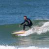 O ator praticou surfe na tarde ensolarada do Rio
