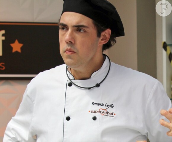 Fernando Ceylão deixou o 'Super Chef Celebridades', quadro exibido no 'Mais Você', ao ter rejeição de 66% dos votos, nesta sexta-feira, 21 de agosto de 2015