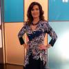 A apresentadora já usou outras peças da grife Fernanda Chies como esse vestido estampado que também acabou rapidamente