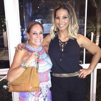 Susana Vieira celebra aniversário com Valesca Popozuda: 'Beijinho no ombro'