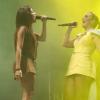 Ivete Sangalo dividiu o palco com Anitta durante show em festival de Axé em Salvador