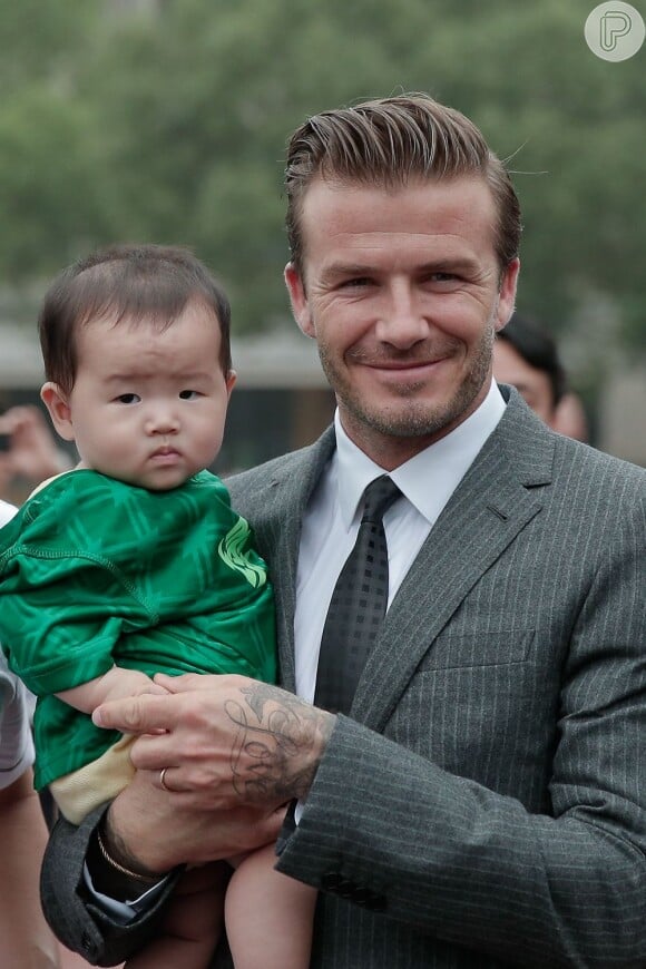 Beckham ofereceu todo o apoio ao casal e disse que William será um excelente modelo para o filho