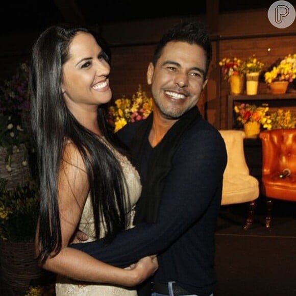Zezé Di Camargo está namorando Graciele Lacerda, que ainda não anunciou sua participação no desfile