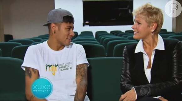 Neymar afirmou para Xuxa que tem temperamento explosivo pois não gosta de perder