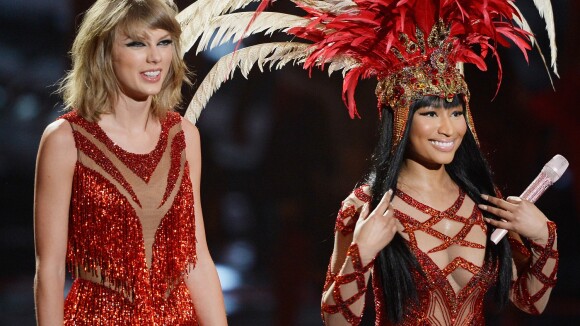Após discussão no Twitter, Taylor Swift e Nicki Minaj cantam juntas no VMA