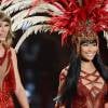 A cantora Taylor Swift e a rapper Nicki Minaj se apresentaram juntas no Video Music Awards 2015