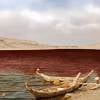 Novela 'Os Dez Mandamentos' bate record de audiência com cena da primeira praga do Egito, em que Arão (Petrônio Gontijo) transforma a água do Rio Nilo em sangue