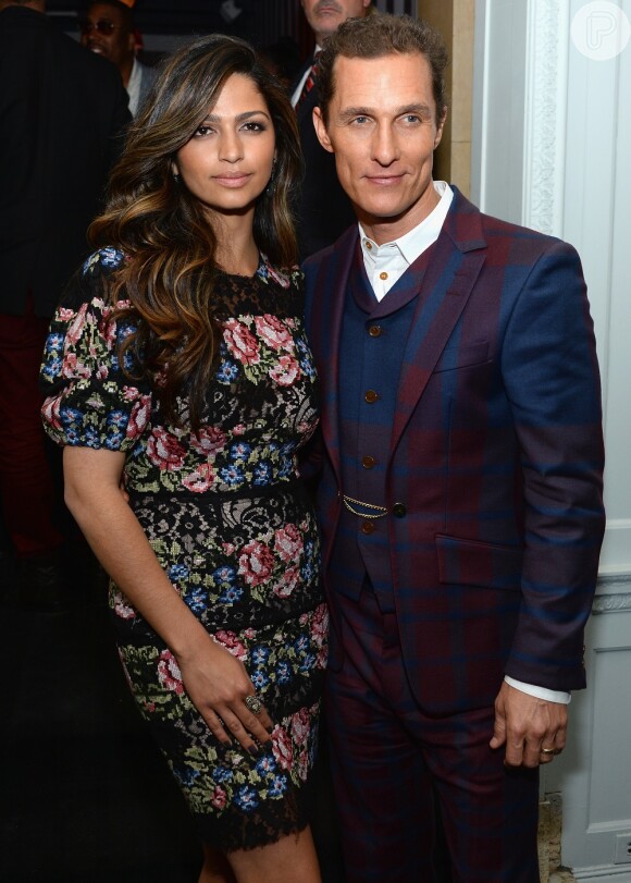 Matthew McConaughey estrelaria a campanha ao lado da mulher, Camila Alves