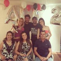 Alexandre Pato ganha festa de aniversário de Fiorella Mattheis: 'Menino de ouro'