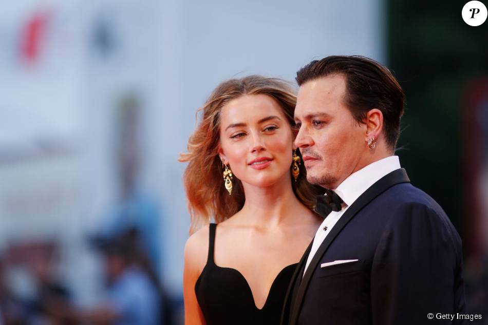 Johnny Depp E A Mulher Amber Heard Vao A Premiere Do Filme Alianca Do Crime No 3º Dia Do Festival De Veneza Nesta Sexta Feira 4 De Setembro De 2015 Purepeople