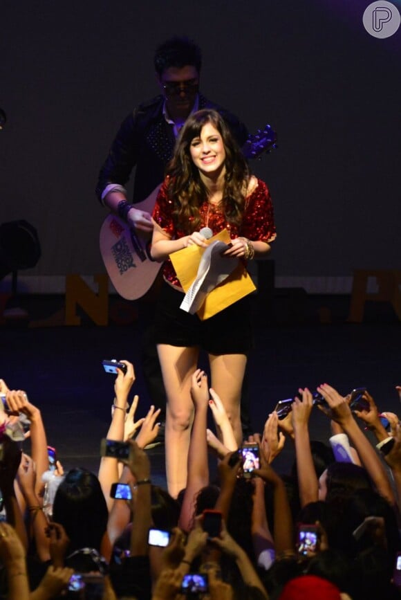 Sophia Abrahão participou de musical no Rio de Janeiro