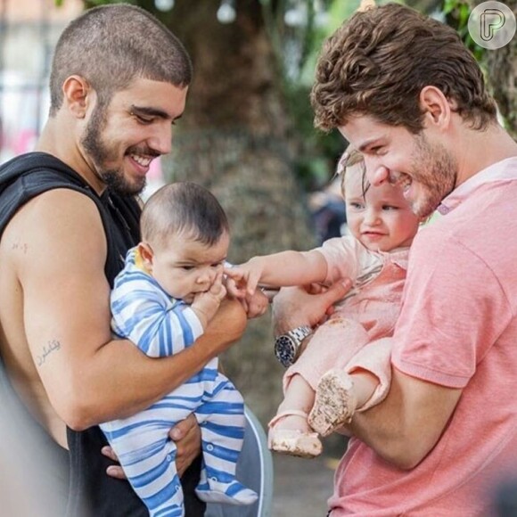 Espectadores também comentaram as cenas de união entre Grego, Benjamin e seus respectivos bebês