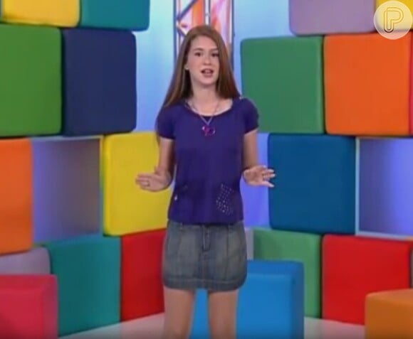 Marina Ruy Barbosa comandou o programa infantil 'TV Globinho', em 2009