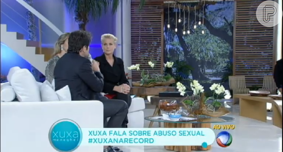 Os convidados do programa Xuxa Meneghel debateram sobre assédio sexual