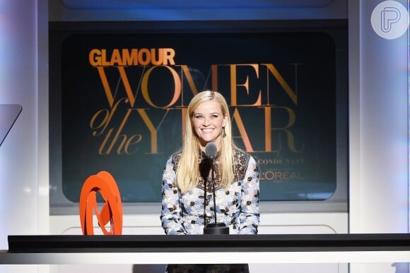 Reese Witherspoon também esteve na premiação e discursou ao receber homenagem