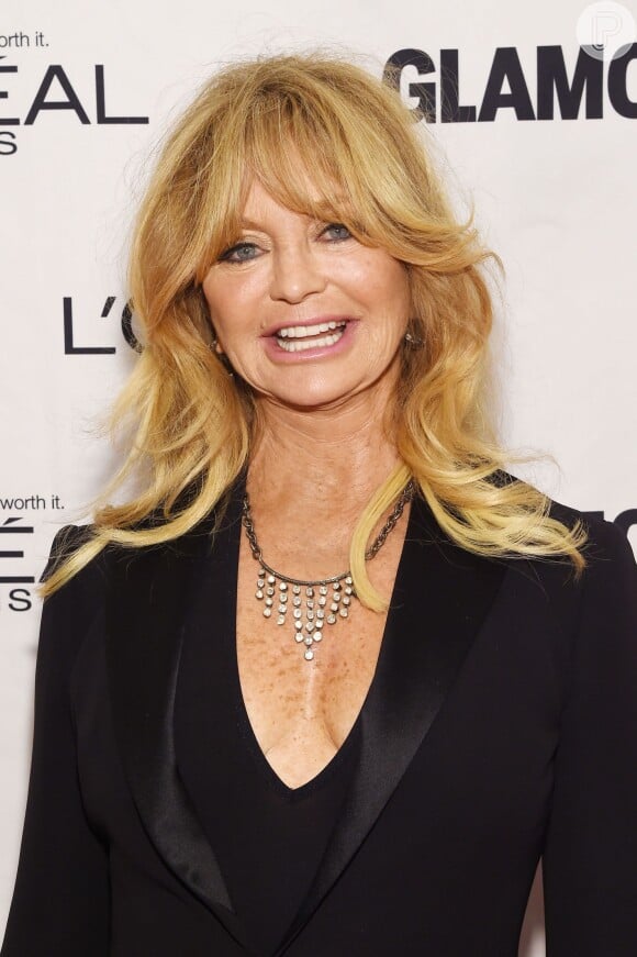 Goldie Hawn também participou do Glamour Women Of The Year Awards 2015