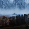A cena do Mar Vermelho, na novela 'Os Dez Mandamentos', contou com mais de 400 figurantes e teve grande repercussão na web