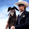 No filme 'O Cavaleiro Solitário', Johnny Depp interpreta um índio empalhado que ganha vida