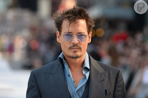 Johnny Depp rejeitou o posto de símbolo sexual em entrevista ao 'Fantástico' deste domingo, 11 de agosto de 2013