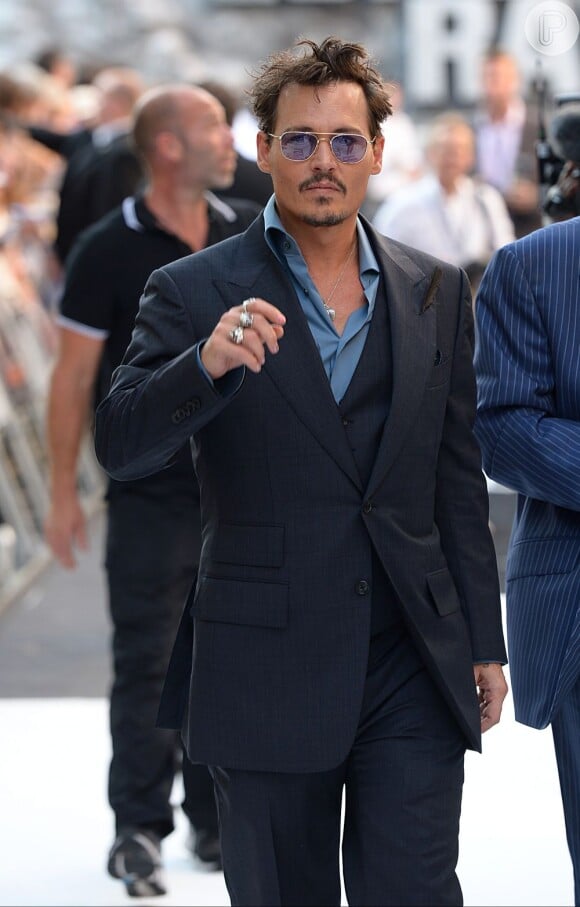 Johnny Depp sobre ser sexy: 'Na verdade, acho que em nenhum momento do dia'