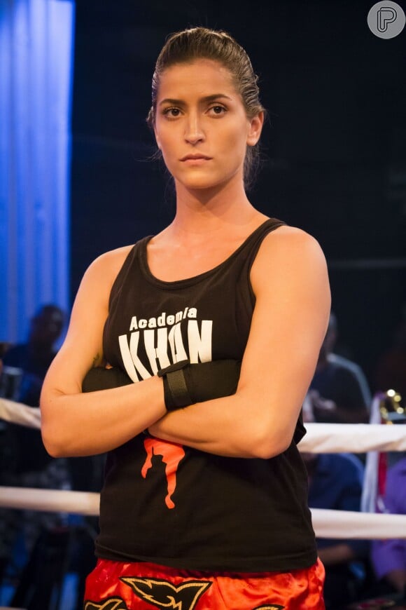 Maria Joana fez sucesso como a lutadora Nat em 'Malhação Sonhos'. A atriz já praticava boxe e, após o trabalho, virou adepta do muay thai