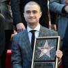 Daniel Radcliffe recebeu a estrela de número 2565 da Calçada da Fama de Hollywood, na Califórnia, Estados Unidos