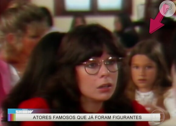 Flávia Alessandra era criança quando foi figurante da série 'Parabéns pra Você' (1982)