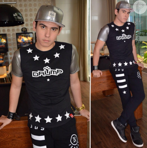 Além da nova forma física, Filipe Cavalcante mudou todo o estilo do seu guarda-roupa