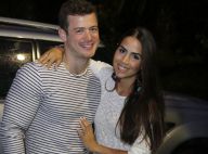 Pérola Faria marca presença em festa de 'Os Dez Mandamentos' ao lado do namorado
