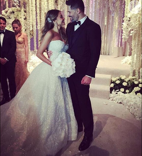 Sofia Vergara e Joe Manganiello se casaram neste domingo, 22 de novembro de 2015, em Palm Beach, na Flórida, Estados Unidos
