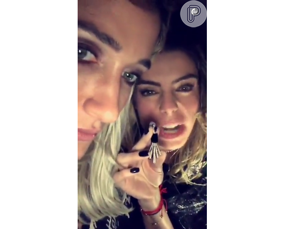 Daniella Cicarelli utilizou o Snapchat de Gabriela Pugliesi para fazer apelo: 'Me ajudem a encontrar'