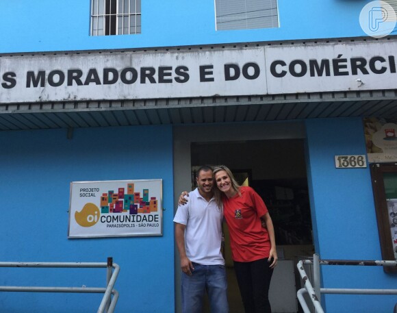 Amália Stringhini desenvolve diversos projetos sociais na comunidade de Paraisópolos em São Paulo