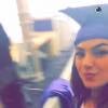 Isis Valverde postou um vídeo no seu Snapchat momentos antes da formatura