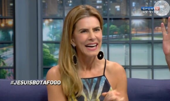 SporTV planeja que Maitê Proença pague a promessa de ficar nua pelo Botafogo na próxima segunda-feira, 30 de novembro de 2015