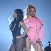 Nicki Minaj dividiu o palco com Beyoncé em apresentação exclusiva para assinantes do TIDAL