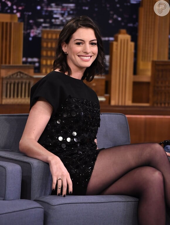 A atriz durante participação no programa 'The Tonight Show Starring Jimmy Fallon', em setembro deste ano