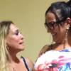 Susana Vieira apareceu em vídeo divertido com a mãe de Neymar neste sábado, 28 de novembro de 2015: 'Minha sogra'