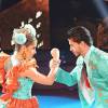 Arthur Aguiar e Sullem Marimoto ficaram na segunda colocação no 'Dança dos Famosos' deste domingo (29)