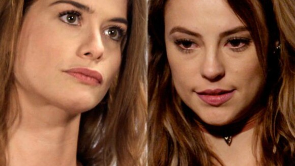 Em 'Além do Tempo', Melissa tem ataque de fúria e ameaça Lívia: 'Eu mato ela'