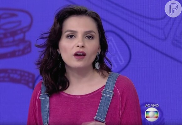 Monica Iozzi enviou mensagem para Angélica no 'Vídeo Show': 'Beijo, Angélica'