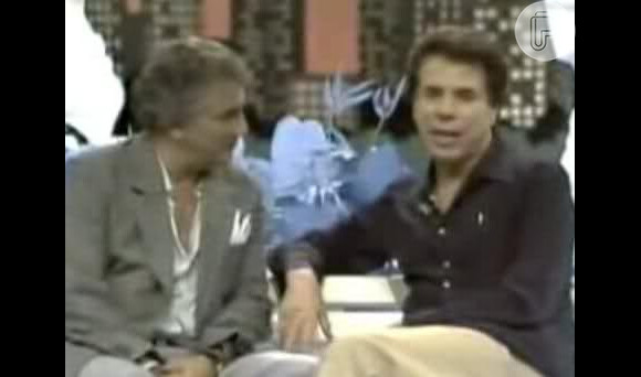 Silvio Santos foi à estreia do programa 'A Praça é Nossa', em maio de 1987