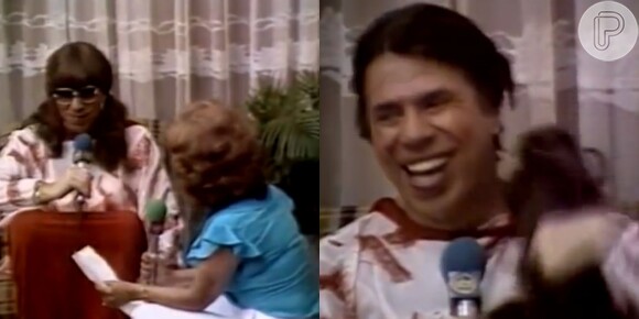 Silvio Santos se vestiu de mulher para um de seus programas no começo dos anos 1980
